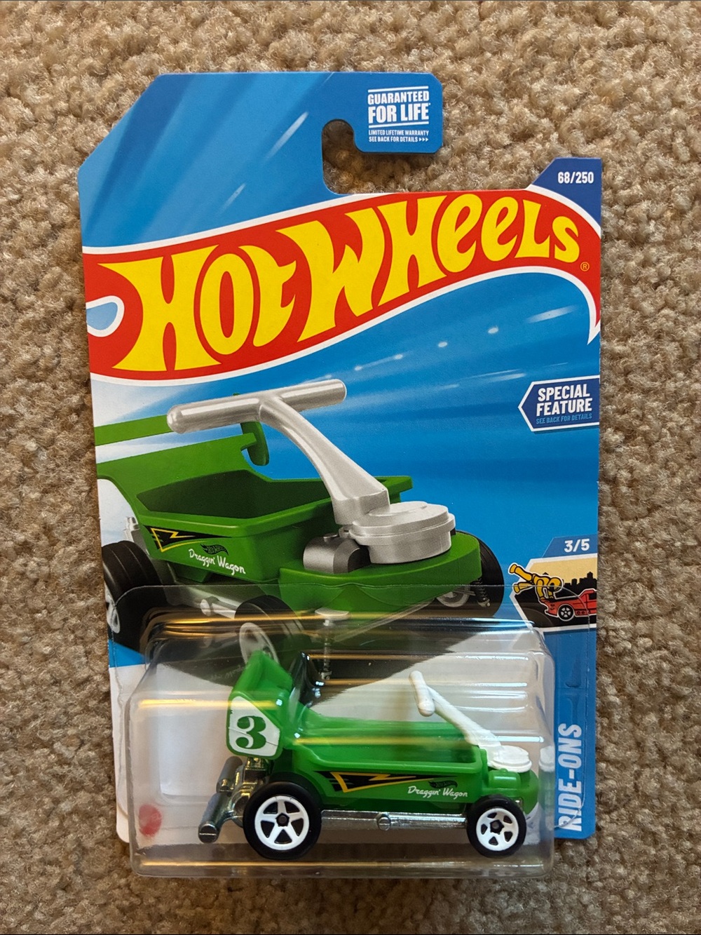 2025 Mattel Hot Wheels Draggin’ Wagon - Green